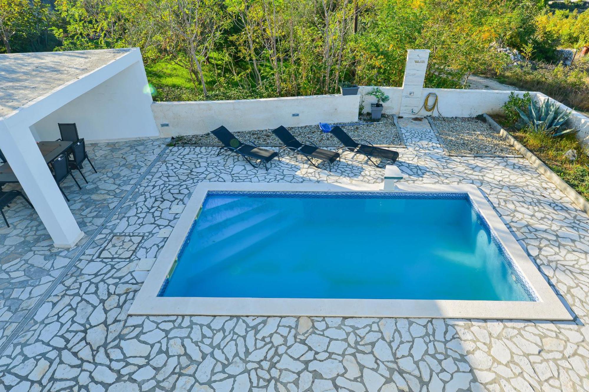 Villa Anna With Pool, Zadar County Vinjerac Luaran gambar