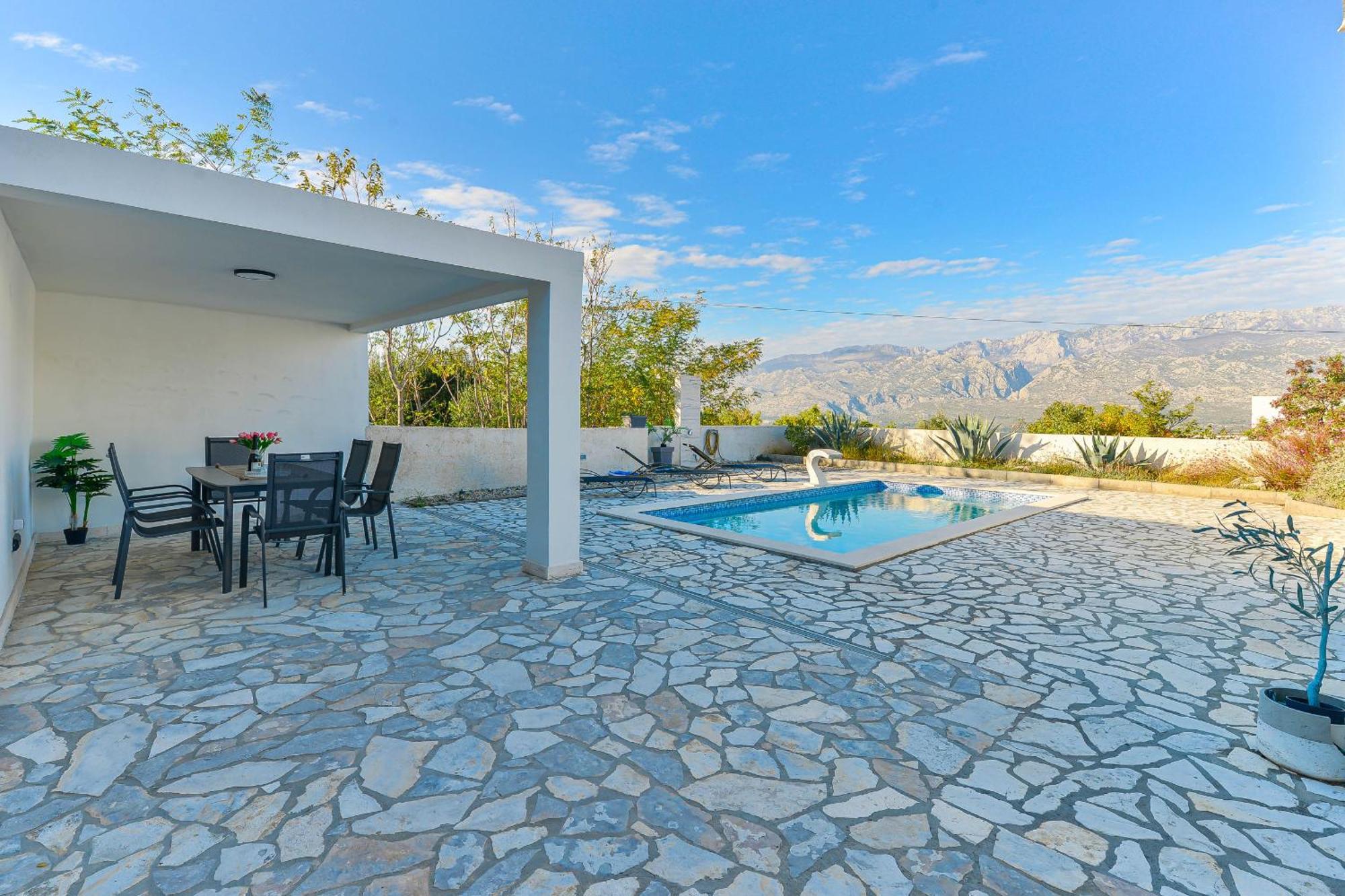 Villa Anna With Pool, Zadar County Vinjerac Luaran gambar