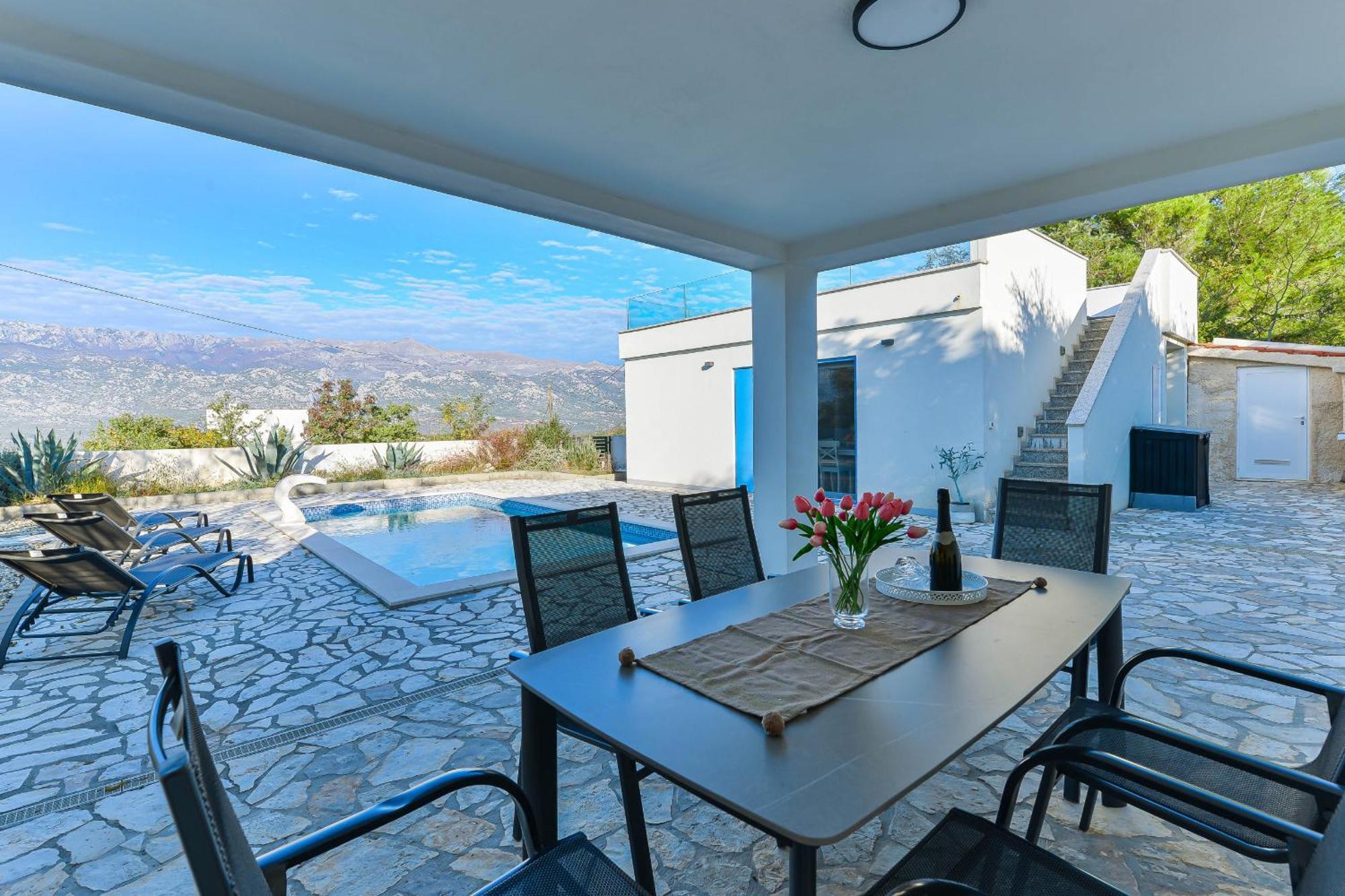 Villa Anna With Pool, Zadar County Vinjerac Luaran gambar